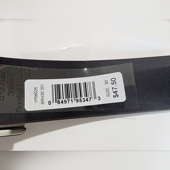 PERRY ELLIS PORTFOLIO Men's Plaque Reversible Belt - Picture 9 of 11